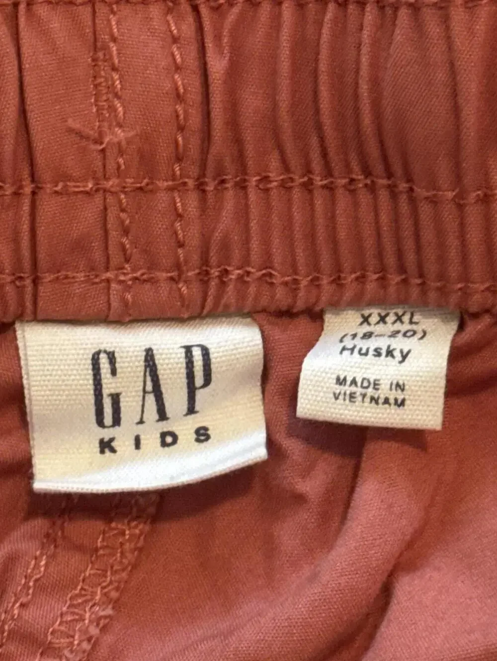 GAP rust colored